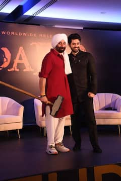 Sunny Deol, Utkarsh Sharma Celebrate Gadar 2 Success With Media, Ameesha Patel Give It A Miss