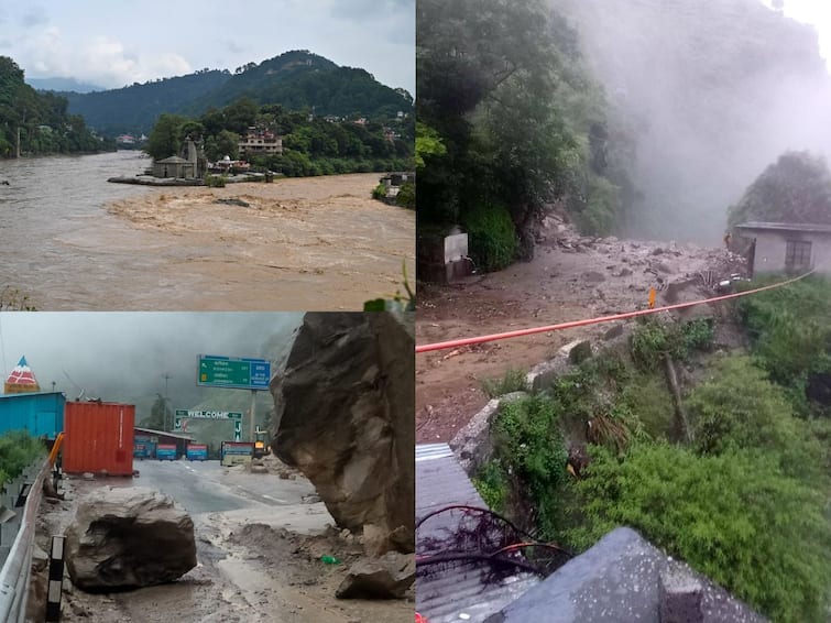 Himachal Pradesh Uttarakhand Rain Cloudburst Many Feared Trapped Under Collapsed Temple Due To Landslide In Shimla 29 Killed In Rain-Related Incidents In Himachal Pradesh, 9 Of Them In Shimla Landslide: Top Points