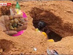 People Throng Andhra Village For Diamond Hunting