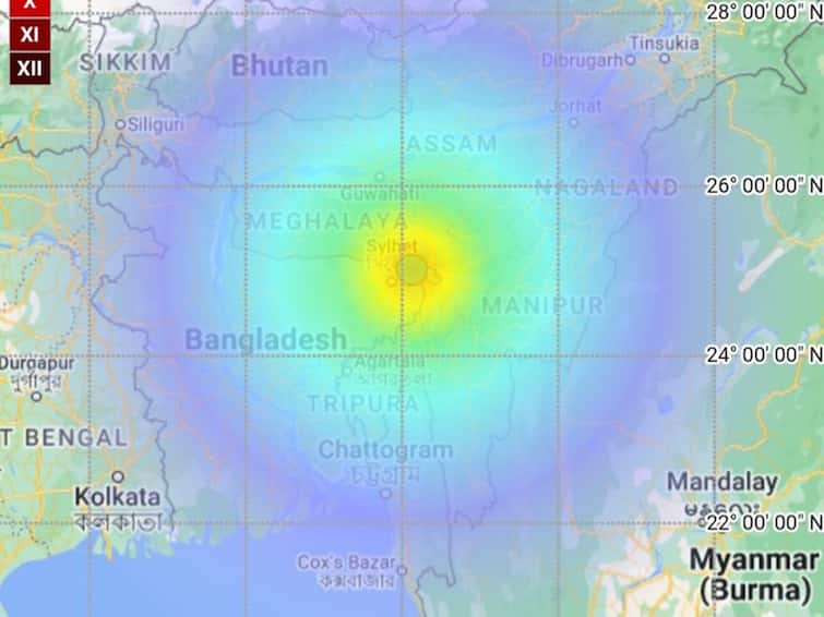 Earthquake Of 5.4 Magnitude Hits Northeast, Tremor Leaves People Panic-Stricken Assam Meghalaya Cherrapunjee Guwahati Earthquake Of 5.4 Magnitude Hits Northeast, Tremor Leaves People Panic-Stricken