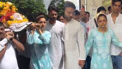 Ankita Lokhande ने पिता को दिया कंधा, रो-रोकर एक्ट्रेस का हुआ बुरा हाल | ENT LIVE