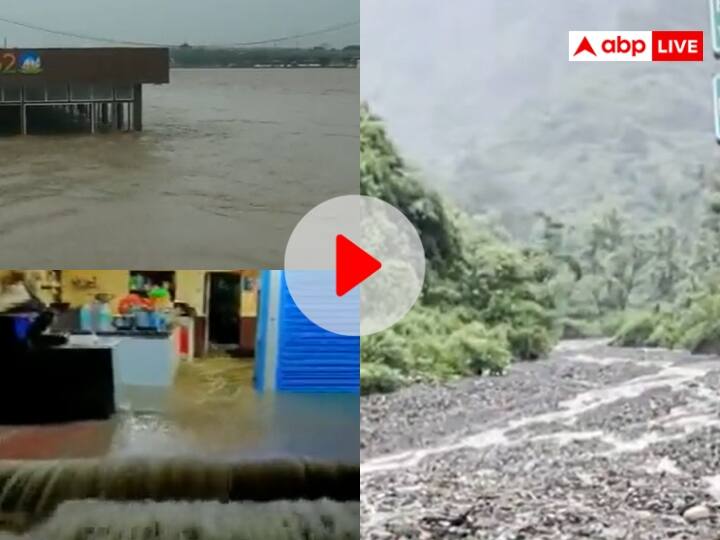 Due to incessant heavy rains in Uttarakhand there is flood situation in Dehradun and Rishikesh Uttarakhand News: उत्तराखंड में बारिश का कहर जारी, चमोली में मलबे के नीचे दबी कई गाड़ियां, Videos में देखें तबाही का मंजर