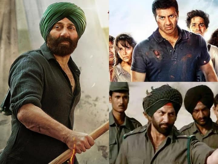 Sunny Deol Film List: सनी देओल सालों से अपने फैंस का मनोरंजन कर रहे हैं. इन दिनों एक्टर की फिल्म ‘गदर 2’ ने पर्दे पर तबाही मचाई हुई है. लेकिन इससे पहले भी उनकी कई फिल्मों ने शानदार कलेक्शन किया था.