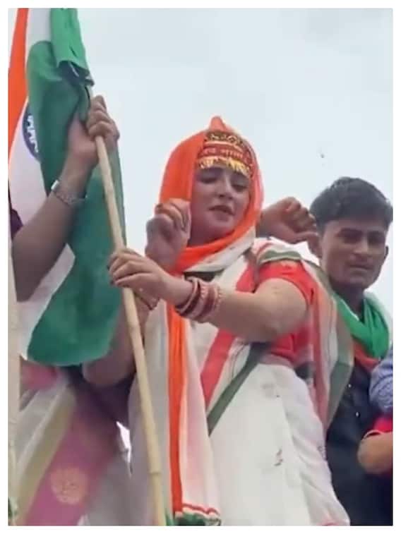 सीमा हैदर ने लगाए हिंदुस्तान जिंदाबाद के नारे