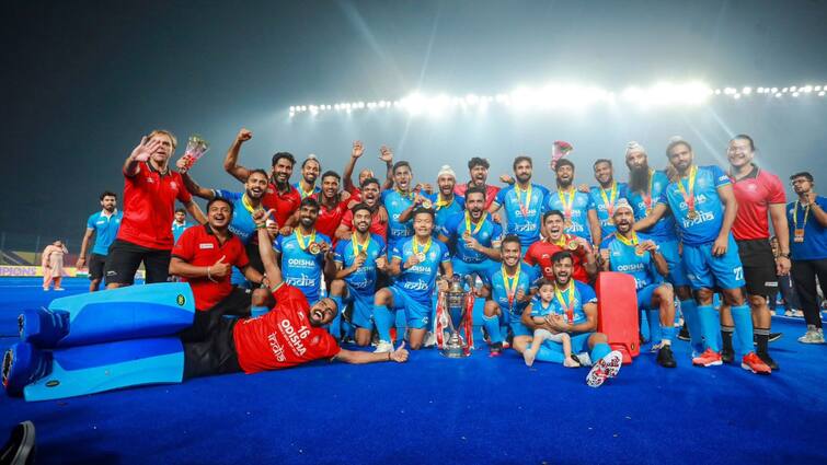 India climbs number 3 FIH Men's Hockey Rankings 2023 Asian Champions Trophy champions know details FIH Men's Hockey Rankings 2023: এশিয়ান চ্যাম্পিয়ন্স ট্রফি জয়ের সুফল? ব়্যাঙ্কিংয়ে তিনে উঠে এল ভারতীয় হকি দল