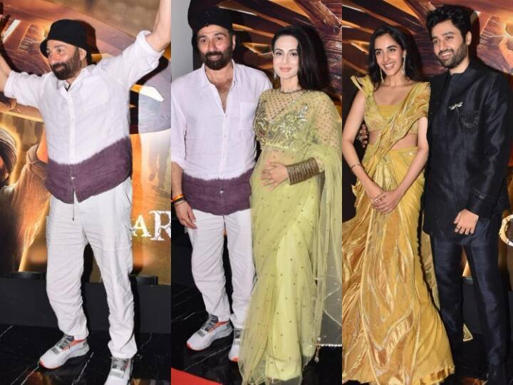 Sunny Deol की फिल्म Gadar 2 ने रिलीज के बाद से ही बॉक्स ऑफिस पर तहलका मचा रखा है. तीन दिन में फिल्म को मिली शानदार सफलता के बाद मुंबई में इसकी सक्सेस पार्टी रखी गई. नीचे देखिए कौन-कौन हुआ शामिल..