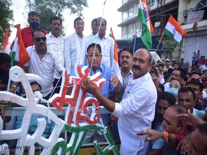 Happy Independence Day 2023 Congress leader Shanti Dhariwal joins Tiranga rally in Kota Rajasthan ann Independence Day 2023: कोटा में निकली तिरंगा रैली, मंत्री शांति धारीवाल बोले- आजादी में कांग्रेस का योगदान देश नहीं भूल सकता