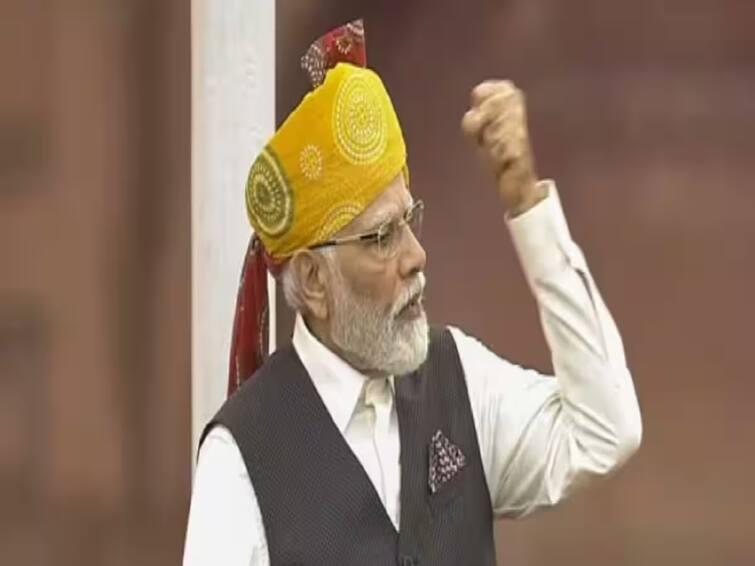 Record: prime minister speech from red fort longest address by pm modi, read story of modi speech Record: પીએમ મોદીએ ભાષણમાં બનાવ્યો રેકોર્ડ, બીજા નંબરનું સૌથી લાંબુ ભાષણ આપ્યુ, જાણો પહેલા નંબર પર કોણ છે ?