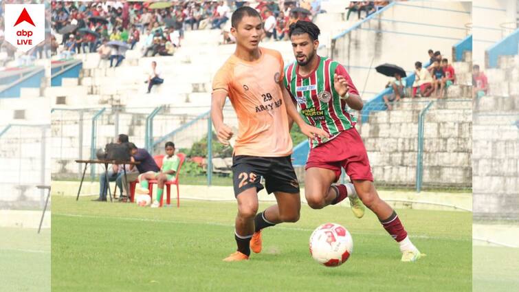 Calcutta Football League: Mohun Bagan vs Army Red match at CFL ended in 2-2 draw, know in details Mohun Bagan: ডার্বি হারের রেশ কাটার আগে ফের ধাক্কা মোহনবাগানের, আর্মি রেডের সঙ্গে ২-২ ড্র