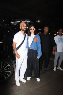 చాన్నాళ్ల తర్వాత కలిసి కనిపించిన విరుష్క జోడీ