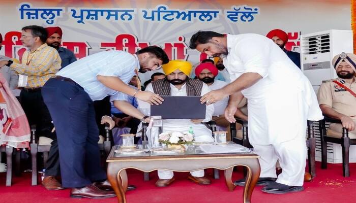 Launch of online registration portal for 'Kheda Wattan Punjab Diyan' by CM Bhagwant Mann CM Bhagwant Mann: ਸੀਐਮ ਭਗਵੰਤ ਮਾਨ ਵੱਲੋਂ ‘ਖੇਡਾਂ ਵਤਨ ਪੰਜਾਬ ਦੀਆਂ’ ਲਈ ਆਨਲਾਈਨ ਰਜਿਸਟ੍ਰੇਸ਼ਨ ਦੇ ਪੋਰਟਲ ਦੀ ਸ਼ੁਰੂਆਤ