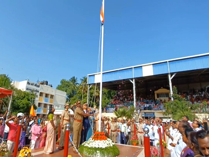 Independence Day: மயிலாடுதுறையில் உற்சாகத்துடன் மகிழ்ச்சி பொங்க தேசிய கொடியேற்றிய ஆட்சியர்