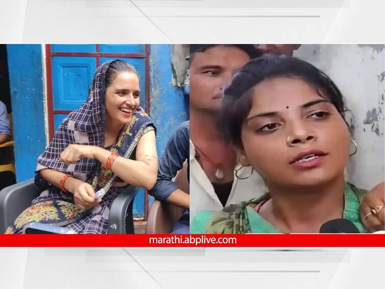 seema haider love story legal action against mithilesh bhati on lappu sa sachin remark marathi Seema Haider: 'लप्पू सा सचिन, झिंगुर सा लड़का' म्हणणारी मावशी जाणार तुरुंगात? सीमा हैदर करणार कायदेशीर कारवाई