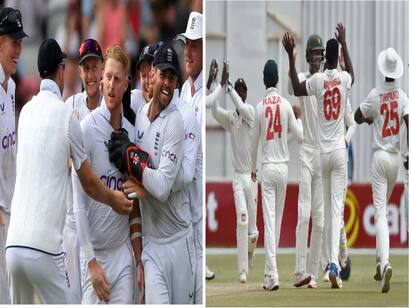 England To Host Zimbabwe For Test In 2025 after 22 years 22 ஆண்டுகளுக்கு பிறகு.. டெஸ்ட் போட்டியில் நேருக்கு நேர் மோதும் இங்கிலாந்து - ஜிம்பாப்வே..!