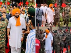 'गदर 2' की सक्सेस के बीच सनी देओल पहुंचे इंदौर, बेटे के साथ फहराया झंडा