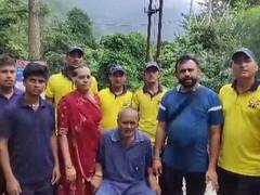 Watch: SDRF Teams Rescue Tourists Stranded In Rishikesh As Incessant Rains Batter Uttarakhand