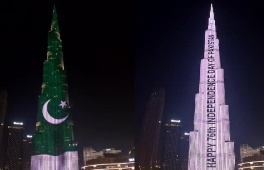 Independence Day No Pak Colours On Burj Khalifa For Independence Day Pakistanis Call It Towering Shame Burj Khalifa: बुर्ज खलिफावर पाकिस्तानचा झेंडा दर्शवला नाही म्हणत पाकिस्तानी चवताळले; पण खरंच असं झालं का? जाणून घ्या सत्य स्थिती