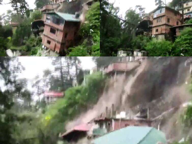 Himachal Pradesh Shimla Landslide House Collapse Heavy Rainfall HP Landslide Latest News Shimla Landslide: சிம்லா நிலச்சரிவில் சிக்கிய 4 வீடுகள்...   2 பேர் உயிரிழப்பு.. மீட்பு பணி தீவிரம்!