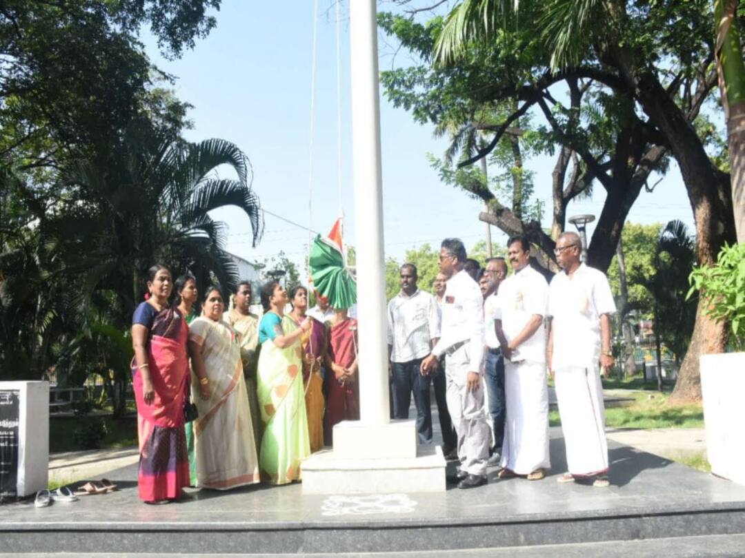 Trichy councilors boycotted Independence Day celebrations சுதந்திர