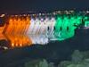 Ujani Dam lighting :  स्वातंत्र्य दिनानिमित्त उजनी धरण आकर्षक तिरंगा रोषणाईनं नटलं