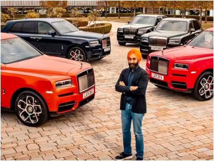 Rolls Royce Collection: 15 ਰੋਲਸ ਰਾਇਸ ਕਾਰਾਂ ਦਾ ਸਾਲਕ ਇਹ ਅਰਬਪਤੀ ਸਰਦਾਰ, ਪੱਗ ਦੇ ਰੰਗ ਨਾਲ ਮੈਚ ਕਰਕੇ ਚਲਾਉਂਦਾ ਕਾਰ see the rolls Royce car collection of millionaire sadar of britain Rolls Royce Collection: 15 ਰੋਲਸ ਰਾਇਸ ਕਾਰਾਂ ਦਾ ਸਾਲਕ ਇਹ ਅਰਬਪਤੀ ਸਰਦਾਰ, ਪੱਗ ਦੇ ਰੰਗ ਨਾਲ ਮੈਚ ਕਰਕੇ ਚਲਾਉਂਦਾ ਕਾਰ