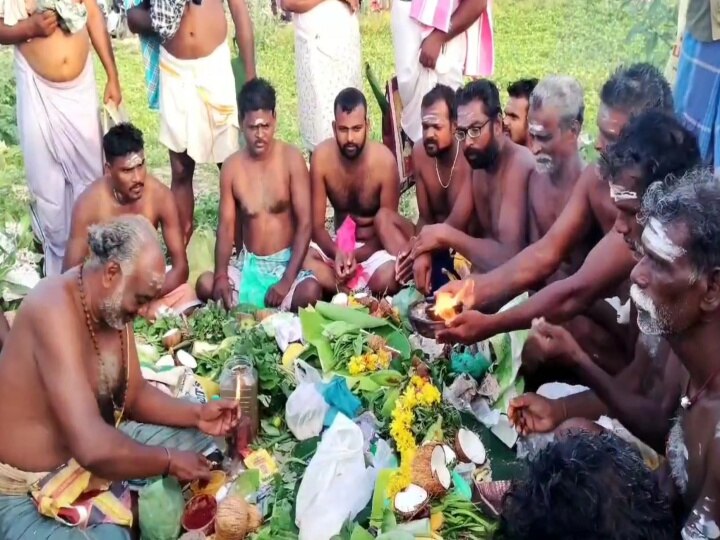 மீண்டும் ஆடி அமாவாசை.. ஒரே மாதத்தில் 2வது முறை... பூம்புகார், காவிரி கரைகளில் குறைந்த மக்கள்..!