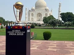 50 Days To Go: Pictures Of ODI World Cup Trophy Against The Backdrop Of Taj Mahal Go Viral