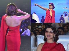 Samantha Latest Photos : ‘என் ரோஜா நீயா..’ குஷி ப்ரோமோஷனில் க்யூட்டாக வலம் வந்த சாம்!