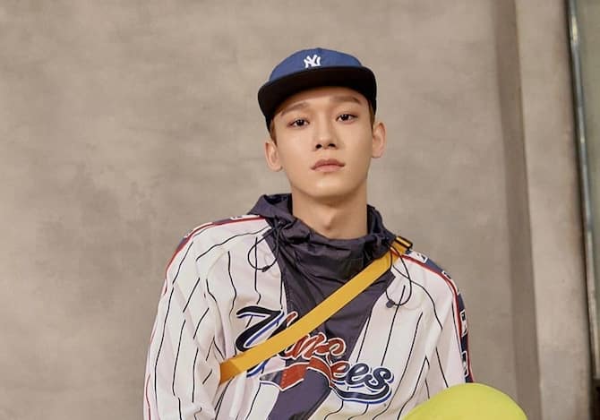 EXO get sporty for 'EXO x MLB' photoshoot