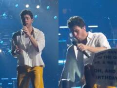 लाइव कॉन्सर्ट में स्टेज पर गिरे निक जोनस, वायरल हो रहा प्रियंका चोपड़ा के पति का ये वीडियो...फैंस ने की ठीक होने की दुआ