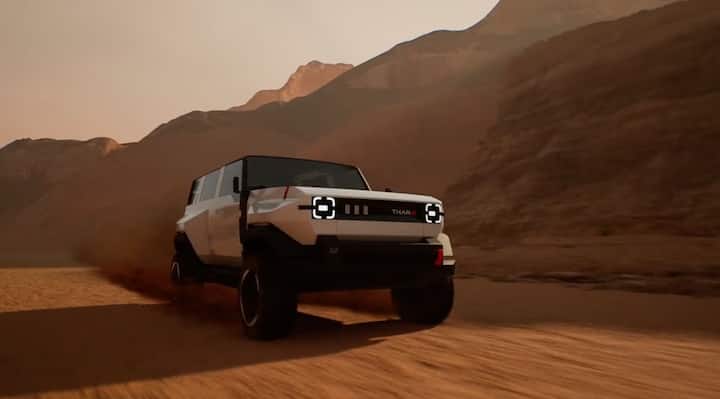 কোম্পানি এই SUV-এর টায়ারের ব্যাস এবং গ্রাউন্ড ক্লিয়ারেন্স বাড়িয়ে 300 এমএম করেছে। Mahindra দাবি করেছে, এই নতুন ৫-দরজার Thar.E-এর অফ-রোডিং ক্ষমতাও অসাধারণ হবে।