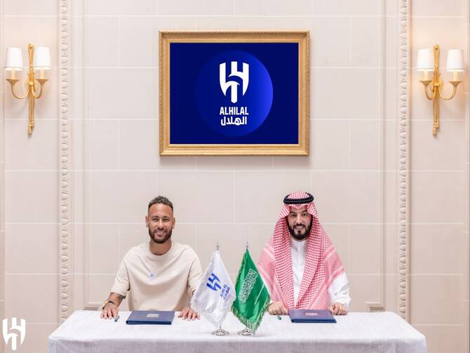 O NOVO TIME DO AL HILAL COM NEYMAR! 