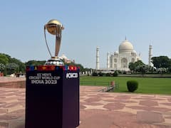 50 Days To Go: Pictures Of ODI World Cup Trophy Against The Backdrop Of Taj Mahal Go Viral