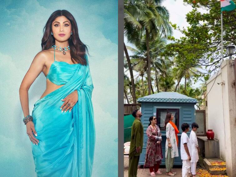 Shilpa Shetty trolled for hoisting Indian flag with shoes on, hits back Shilpa Shetty : షూతో జెండా ఆవిష్కరించిందా? - స్ట్రాంగ్ కౌంటర్ ఇచ్చిన శిల్పాశెట్టి