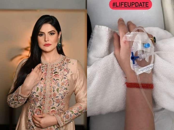 Zareen Khan Hospitalized Due to Dengue Urges Fans to Prioritize Precautions Need for Precautionary Measures जरीन खान हुईं अस्पताल में एडमिट, डेंगू के चलते बिगड़ी हालत, फोटो शेयर कर लोगों को दी अलर्ट रहने की सलाह