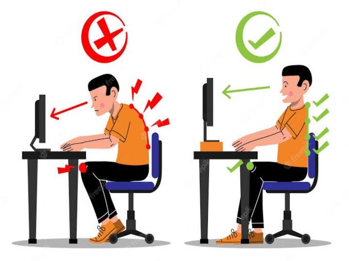 Health tips side effect of sitting in a wrong chair for long time ऑफिस में लंबे समय तक कुर्सी पर बैठे रहते हैं तो बॉडी के ये हिस्से होने लगते हैें खराब!