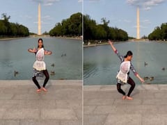 Woman's Bharatanatyam Performance Outside Washington Monument Leaves Netizens Amazed