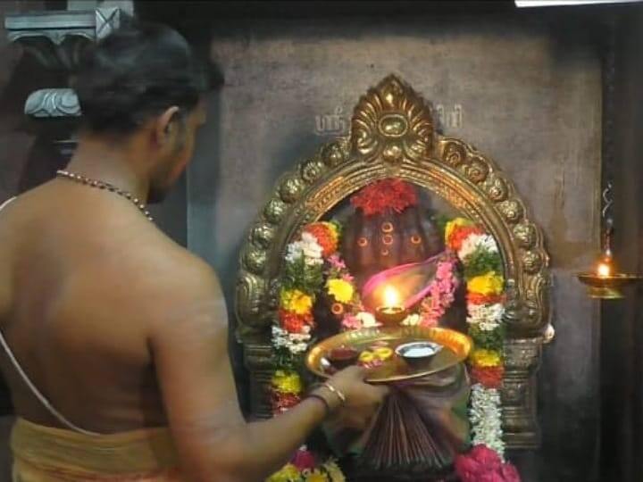 Aadi Amavasai Abhishekam to Goddess Gayatri in Karur Vinayagar Temple TNN ஆடி அமாவாசை: கரூர் விநாயகர் ஆலயத்தில் காயத்ரி தேவிக்கு சிறப்பு அபிஷேகம்