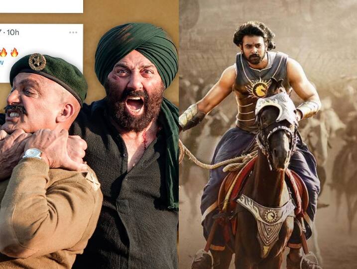 11 अगस्त को रिलीज हुई सनी देओल की 'गदर 2' ने प्रभास की 'बाहुबली 2' समेत कई हिट फिल्मों का रिकॉर्ड तोड़ दिया है. आकड़ों की मानें तो गदर 2 ने 'बाहुबली' से ज्यादा कमाई की है...कैसे हम बताते हैं.