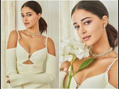 Ananya Panday Turns Into A White Beauty For 'Dream Girl 2' Promotions | SEE PICS