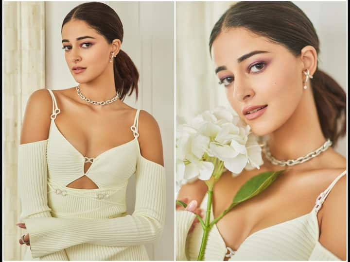 Ananya Panday is busy promoting her upcoming film 'Dream Girl 2' in full swing. The actress released the film's new song 'Naach' with co-actor Ayushmann Khurrana on Wednesday.