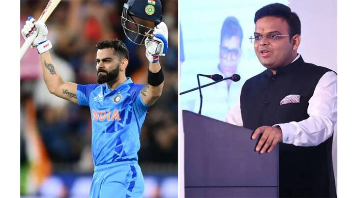 Jay Shah Congratulate To Virat Kohli: ਸਾਲ 2008 'ਚ ਵਿਸ਼ਵ ਕ੍ਰਿਕਟ 'ਚ ਪਹਿਲੀ ਵਾਰ 18 ਅਗਸਤ ਨੂੰ ਪਹਿਲਾ ਕਦਮ ਰੱਖਣ ਵਾਲੇ ਵਿਰਾਟ ਕੋਹਲੀ ਨੇ ਫਿਰ ਕਦੇ ਪਿੱਛੇ ਮੁੜ ਕੇ ਨਹੀਂ ਦੇਖਿਆ।