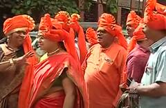 Pune News : श्रीमंत बाजीराव पेशवा यांच्या 323 व्या जयंतीनिमित्त जल्लोषात मिरवणूक