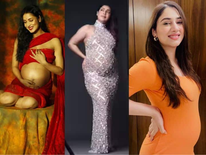 Debina Banerjee to Disha Parmar these actresses troll for flaunting baby bump Actresses Flaunting Baby Bump: देबिना बनर्जी से लेकर दिशा परमार तक....जब बेबी बंप फ्लॉन्ट करने के चक्कर में बुरी फंसी टीवी की ये एक्ट्रेसेस
