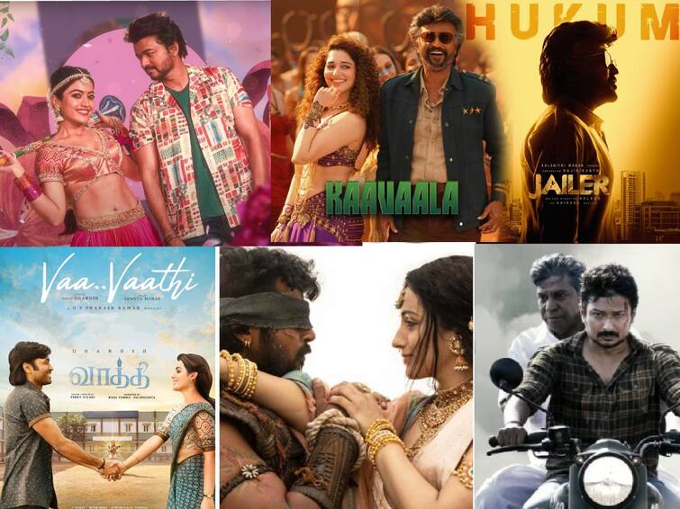 2023 Mass hit song list in tamil movies varisu ranjithame to jailer hukum Hit Songs 2023: ரஞ்சிதமே முதல் ஹூக்கும் வரை... ரசிகர்களை ஆட்டம்போட வைத்த பாடல்கள்...ஏன் தெரியுமா?