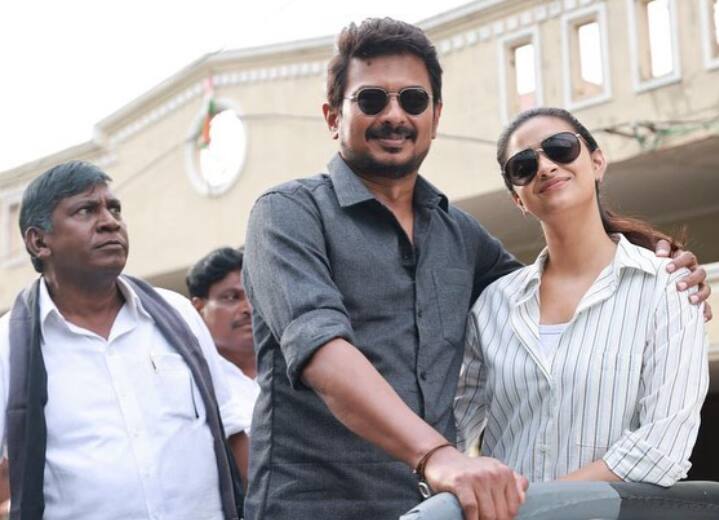 “இடைவேளை காட்சியில் இருவரும் பைக்கில் செல்லும் சீன் வரும், அதில் மகனுக்கும் அப்பாவிற்கும் உள்ள உறவை அழகாக காட்டிருப்பதை ரசித்தேன்” - வடிவேலு