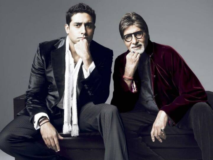 Ghoomar actor Abhishek Bachchan said that he never got scolded by father Amitabh Bachchan but he gets scared of his voice क्या सुपरस्टार बनकर भी पिता अमिताभ बच्चन से डांट खाते हैं अभिषेक बच्चन ?  एक्टर बोले - ‘कितना भी बड़ा बन जाऊं...’