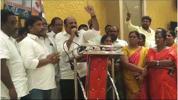 Yarlagadda Venkatrao Decided to Join TDP : వల్లభనేనితో కలిసి పనిచేయలేనన్న యార్లగడ్డ | ABP Desam