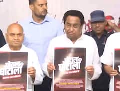 Madhya Pradesh Polls: Days After FIR Against Priyanka, Congress Unveils '50% Commission' Poster Targeting BJP