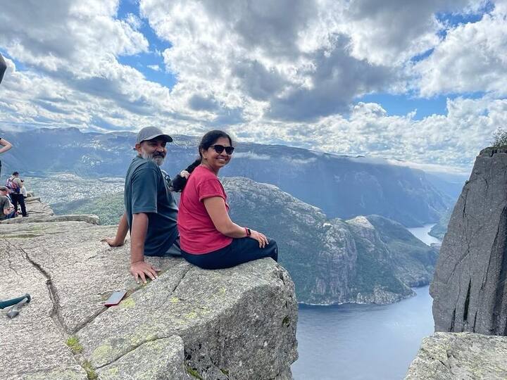 Rajamouli had been wanting to visit the area ever since his 2009 Telugu epic fantasy film 'Maghadheera' hit the screens, as one of the locations in the movie was inspired from the iconic Norwegian landmark.